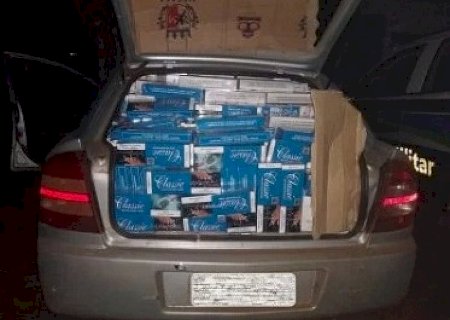 Polícia Militar apreende cigarros e agrotóxicos contrabandeados