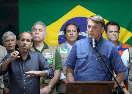 Presidente sobrevoa áreas atingidas por chuva no Grande Recife