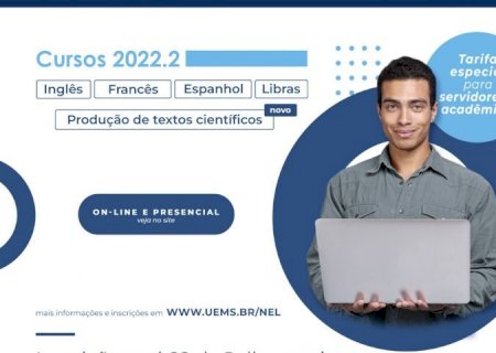 UEMS tem cursos de idiomas e produção de textos científicos