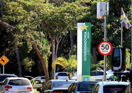 Radar eletrônico terá limite de 50 km no Parque dos Poderes