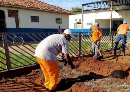 Hortas sociais instaladas por detentos de Jardim transformam realidade de escolas e instituições sociais