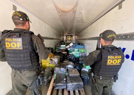 Homem é preso transportando quase 5 toneladas de drogas em Dourados
