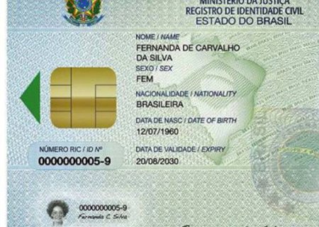 Nova Carteira de Identidade Nacional começa a ser emitida hoje
