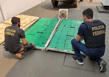 Polícia Federal faz operação em MS que apreendeu meia tonelada de cocaína