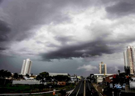 Previsão desta quarta é de tempestade e avanço de frente fria em MS