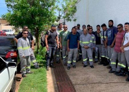 Terceirizados da Energisa em MS paralisam as atividades pela 2º vez por conta de atraso nos salários