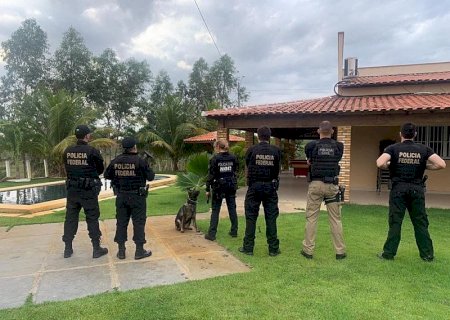 PF deflagra operação contra o tráfico de drogas em 5 estados