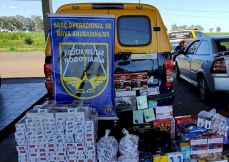 Mais de R$ 18 mil em cigarros e eletrônicos são apreendidos em rodovia estadual