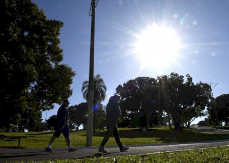 Previsão de temperaturas elevadas em todo Estado nesta quarta-feira