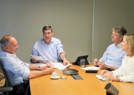 Governador Eduardo Riedel, discute com Ministério dos transportes novo modelo na concessão da BR-163