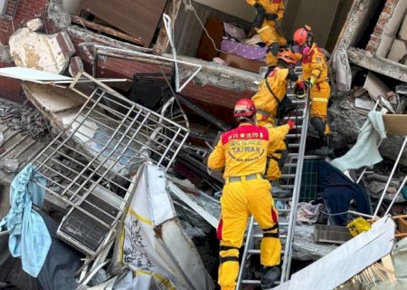 Pelo menos 28 prédios desabam em Taiwan por causa de terremoto