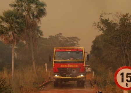 Bombeiros de MS mantém ações de controle, monitoramento e rescaldo no Pantanal