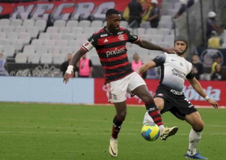 Com um a menos, Flamengo segura Corinthians em Itaquera e vai à final da Copa do Brasil