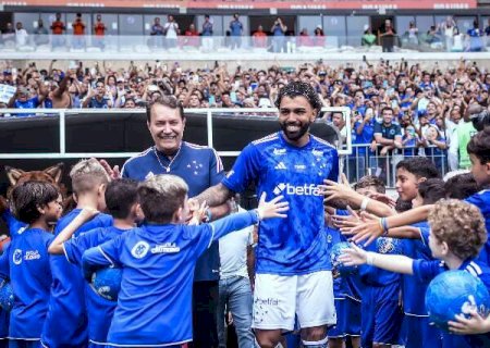 Gabigol no Cruzeiro: Apresentação no Mineirão
