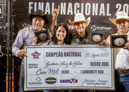 Jovem de MS conquista tríplice coroa em Barretos e vai aos EUA disputar campeonato