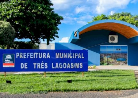 Prefeitura de Três Lagoas abre processo seletivo com salários de até R$ 9,4 mil