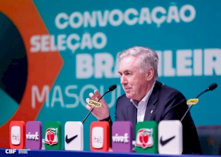 Presidente da CBF 'garante' renovação de Ancelotti na seleção até 2030: 'Dá para cravar'