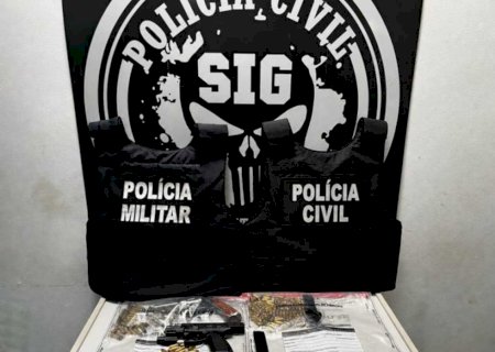 Suspeita é de que homem preso em Três Lagoas tenha agido a mando de facção criminosa